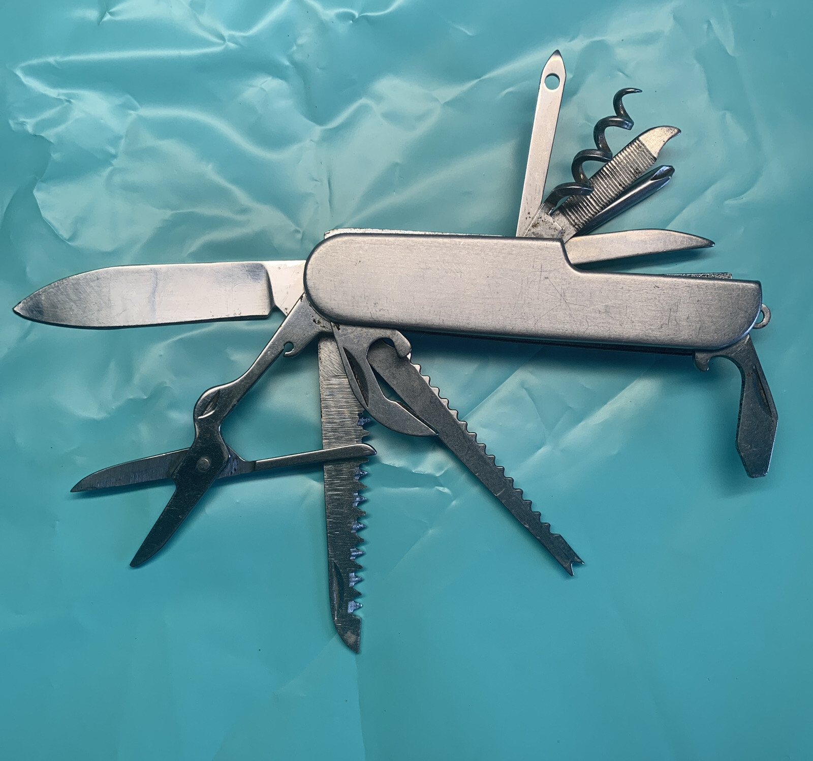Stainless Pocket Knife Outdoor Indoor Camping Plus Multifunctional