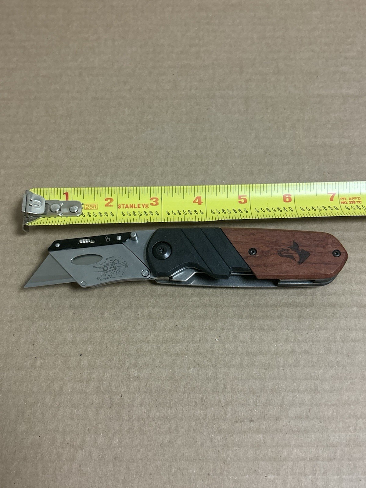 Husky Two Blade Folding Knife NEW UTILITY BLADE