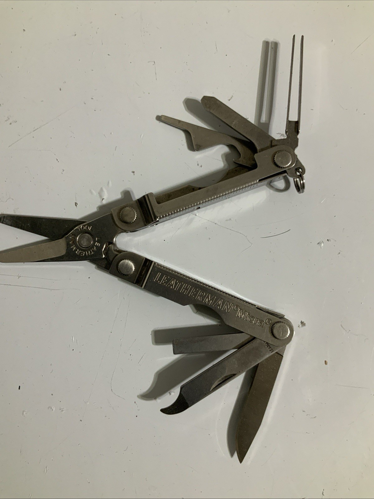 Leatherman Micra Multi-Tool Knife, Scissors- Stainless Steel