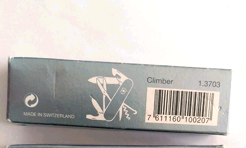 Swiss Army Knife, Red Climber, Victorinox 1.3703, 91mm, 14 Functions New In Box
