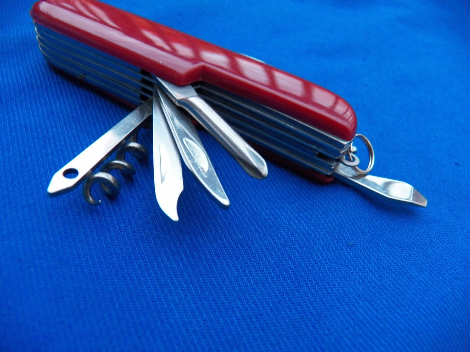 Wholesale Lot of 10 Swiss Style Army Knife Multi Function Pocket Knife New/Boxed