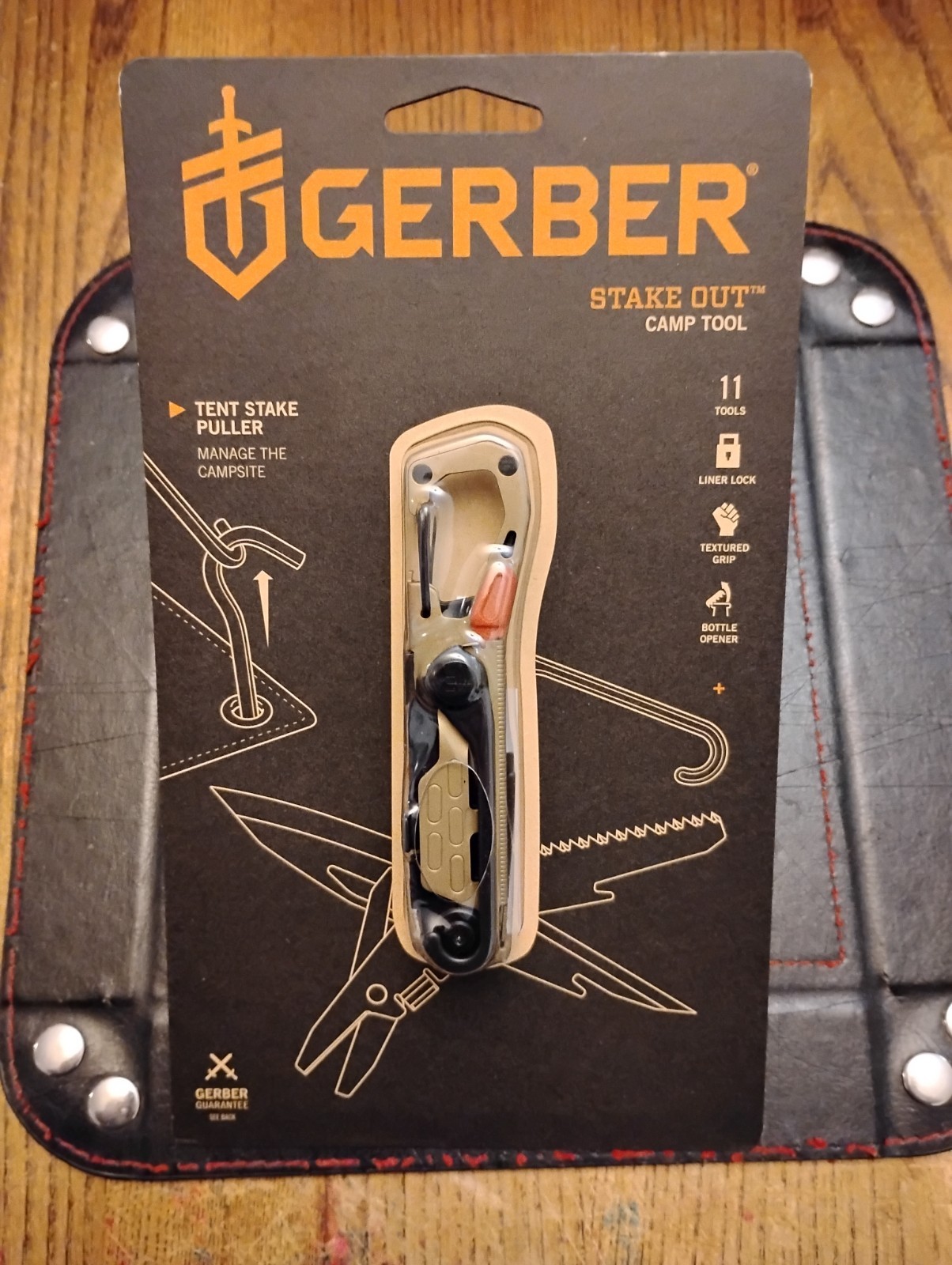 Gerber Stake Out Multi Tool 11 Tools In 1 2.5″ Stainless Steel Blade 3.9 OZ