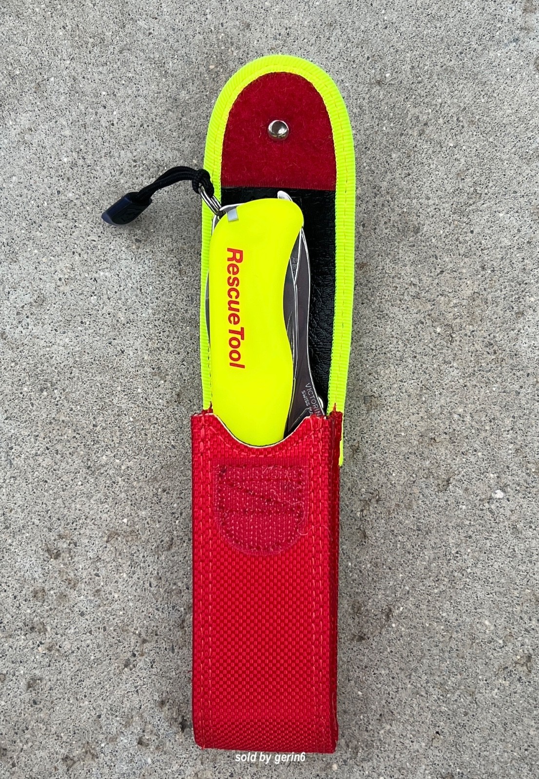 Victorinox Rescue Tool Glow In the Dark Yellow Swiss Army knife, 0.8623.MWN, NIB