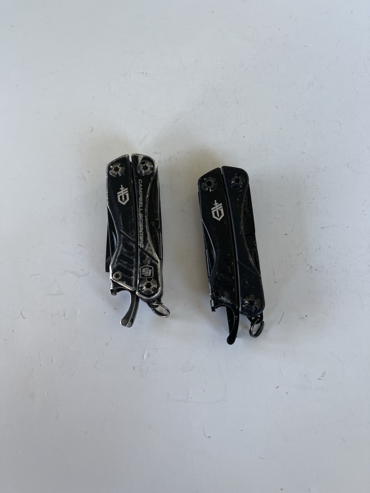 Lot 2 Gerber Dime Mini Multitools, Black, Plain Edge, Scissors, Fast Shipping!!!