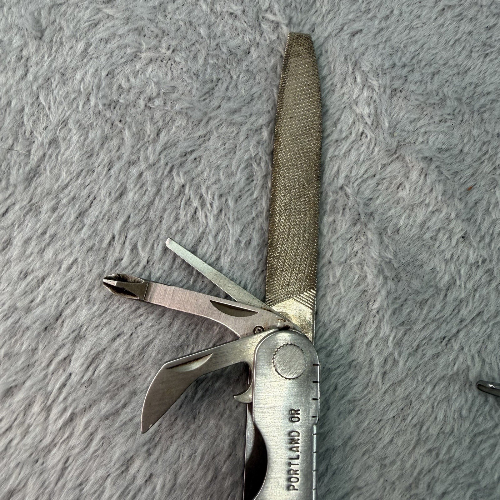 Vtg Leatherman Multi Tool 1998 0898 Stainless Steel Portland OR B487