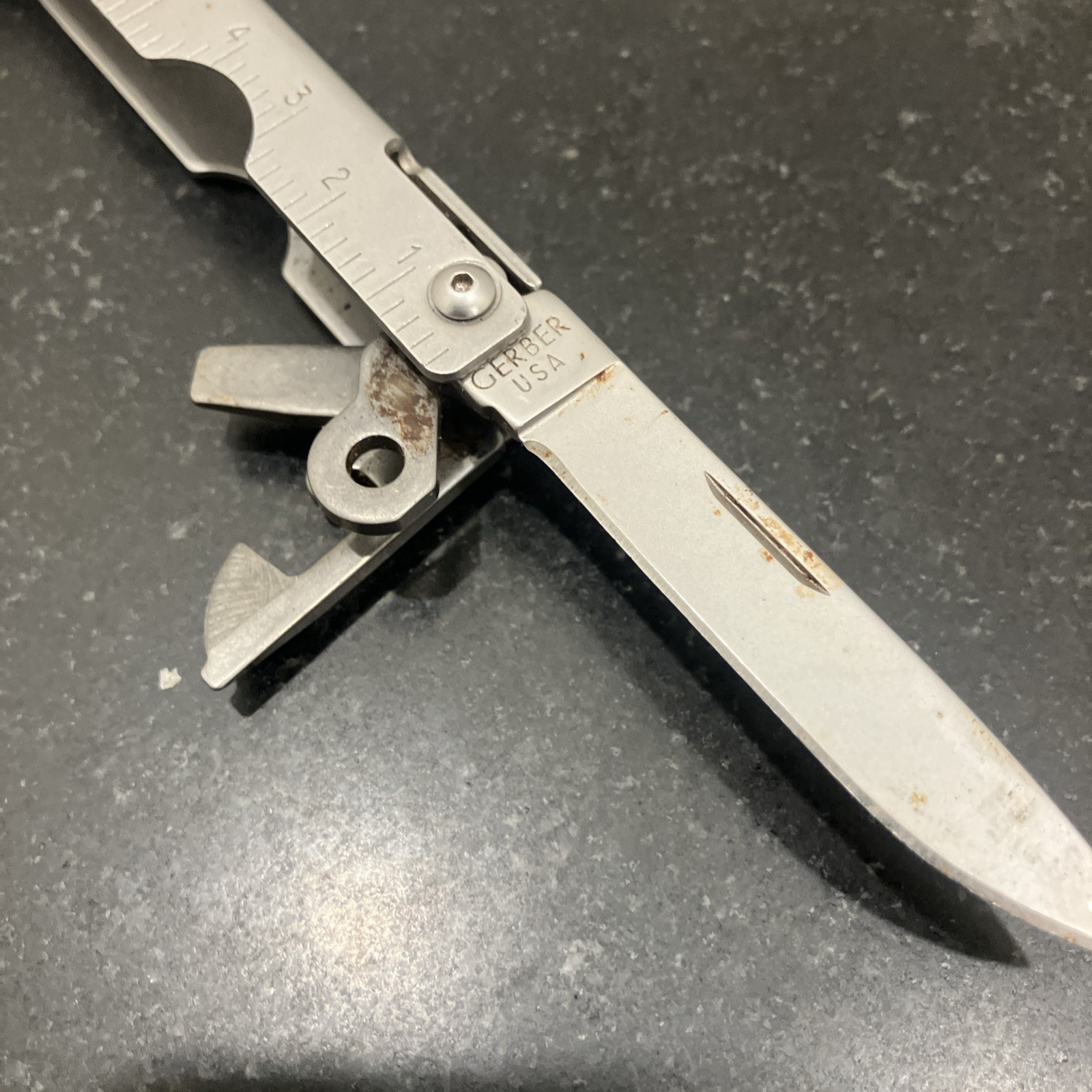 Gerber Multi-Plier 1991 1st Gen USA Flat Pivot “Mr. Pinchy”.