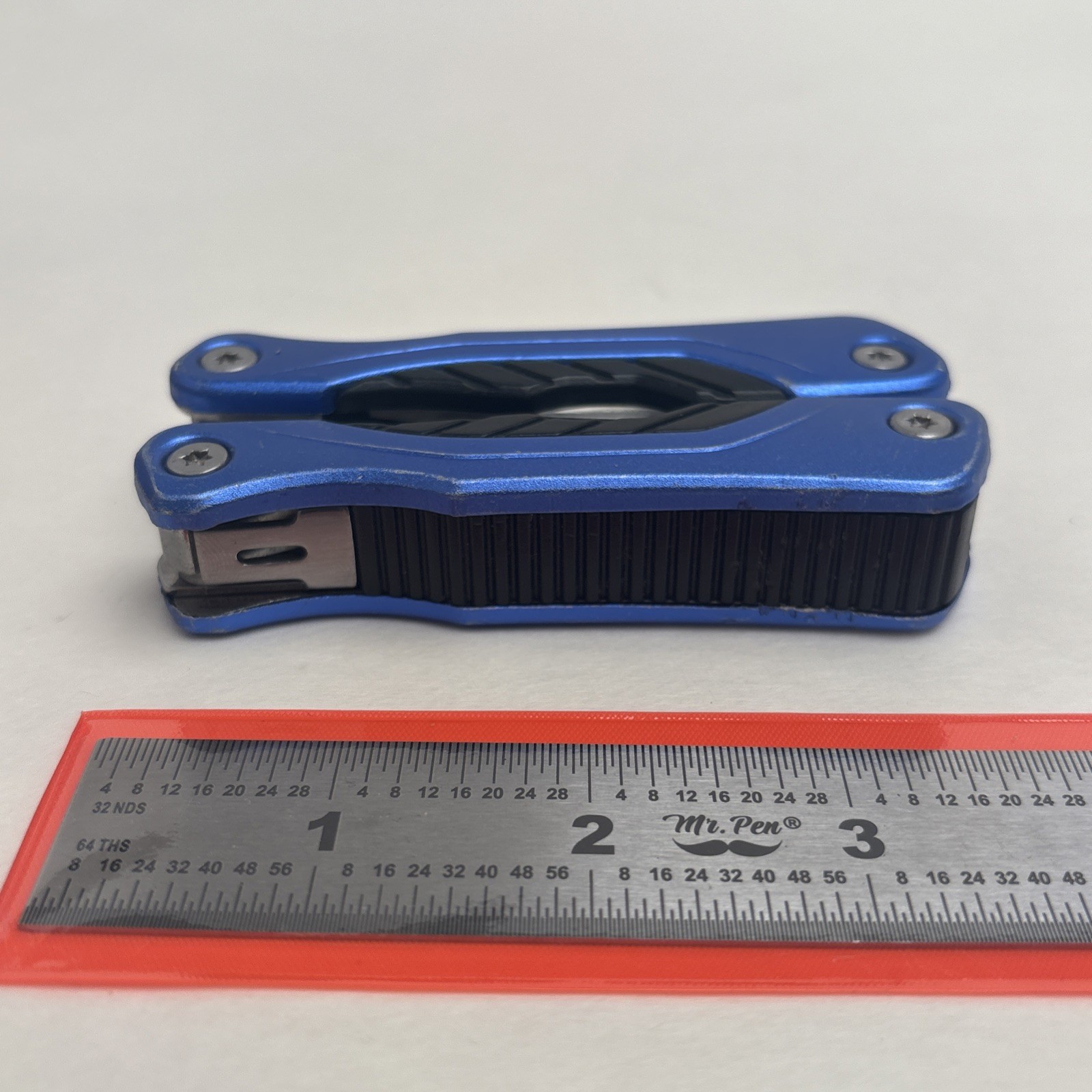 PT Multitool Pliers Spring-Loaded Pocket- Sized Blue Camp Hunt Fish Survival