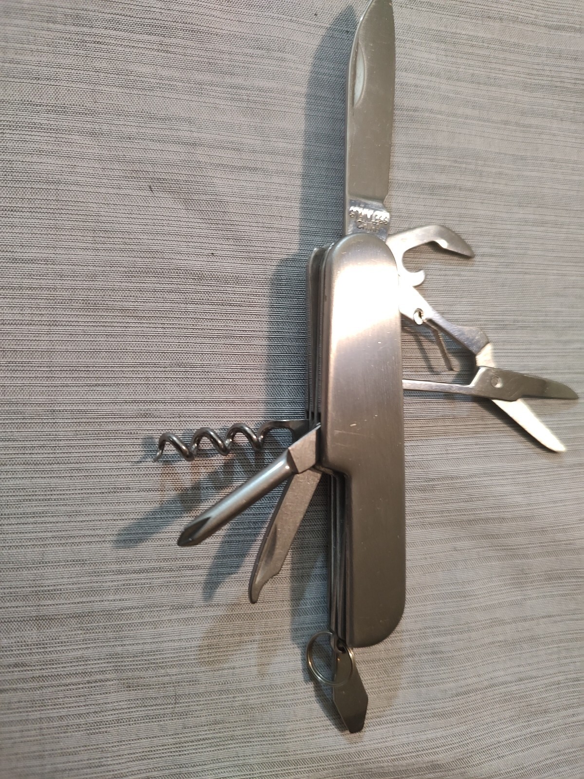 Multi Tool Pocket Knife Stainless China Seven Tools Keychain OBO