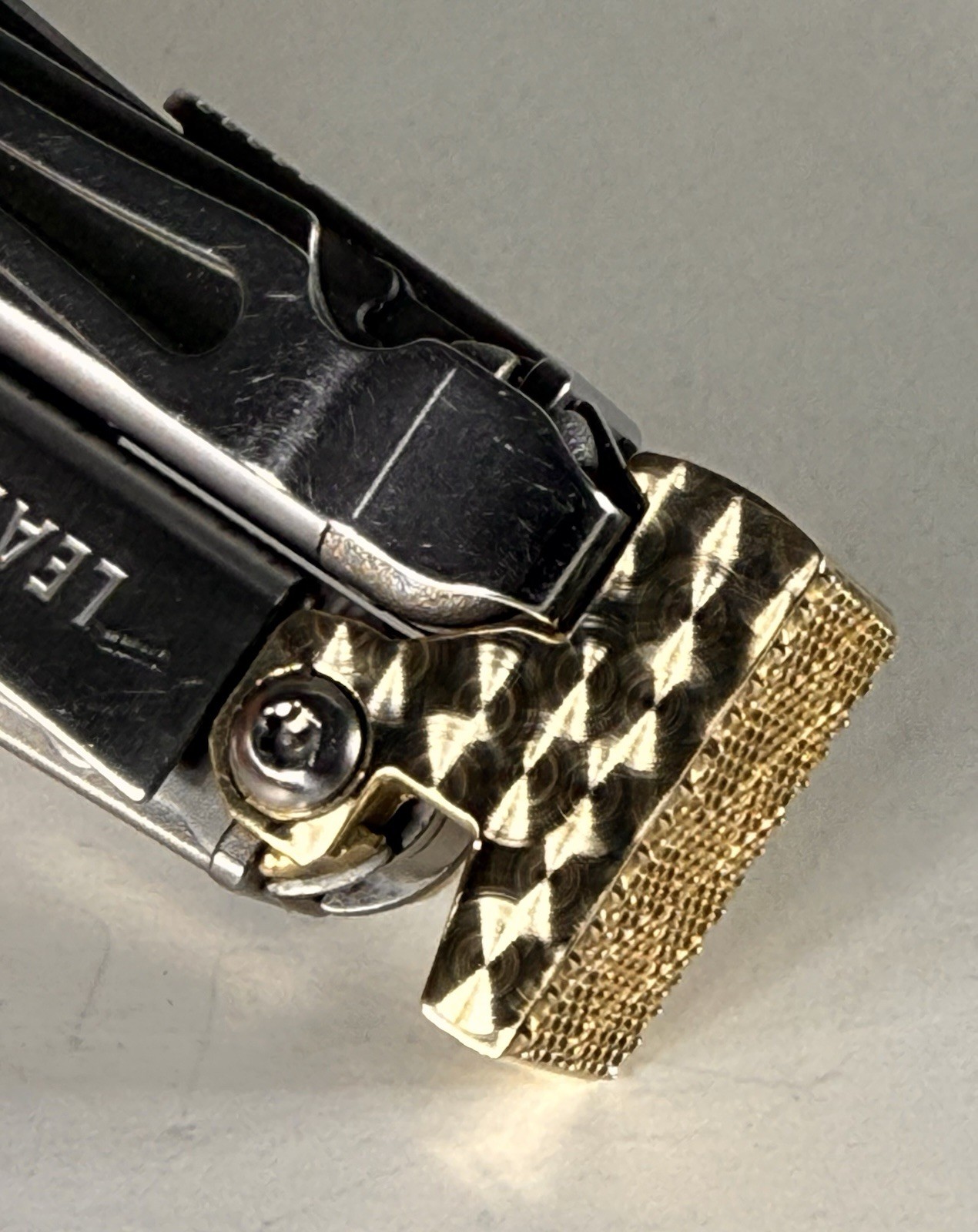For Leatherman Wave +, BRASS Hammer Head,SPECIAL EDITION,tactical,military
