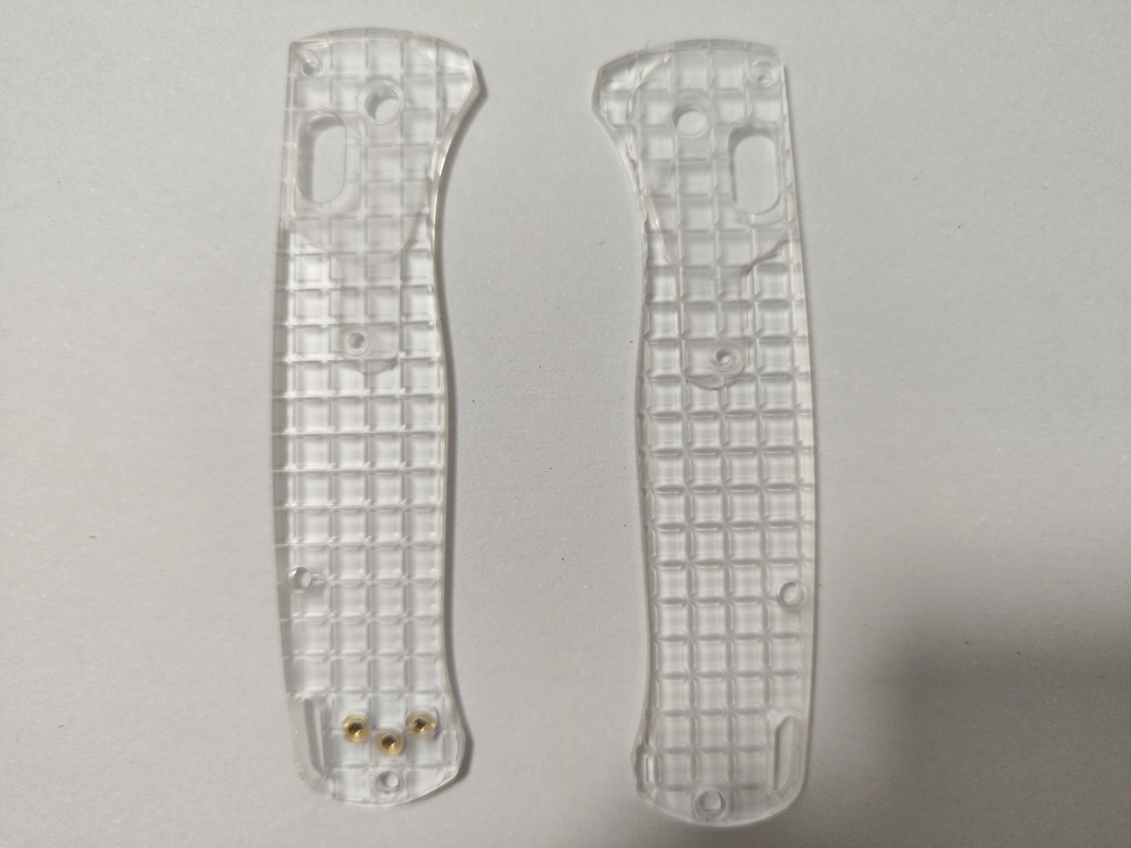 New 1 Pair Acrylic Handle Scales for Benchmade Bugout 535 Without Blade