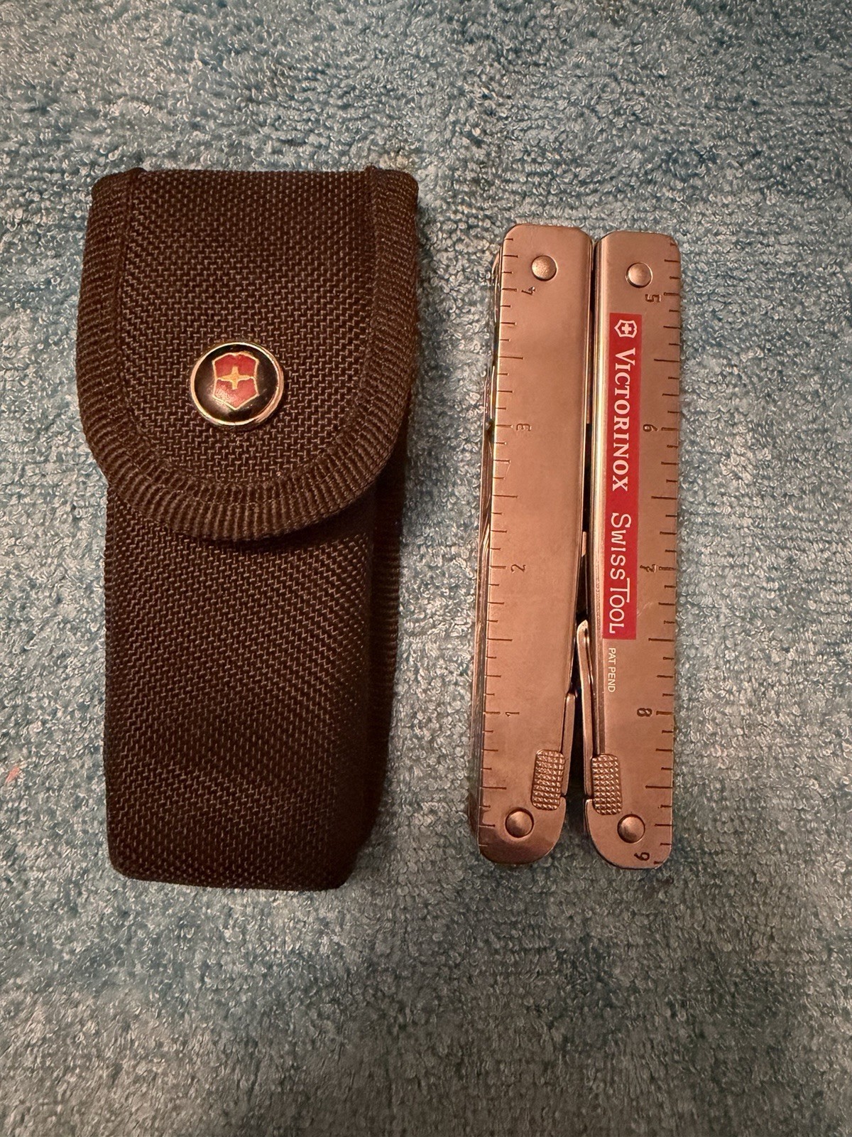 Victorinox SwissTool BRAND NEW VINTAGE Multi-Tool Stainless Steel w/ Sheath