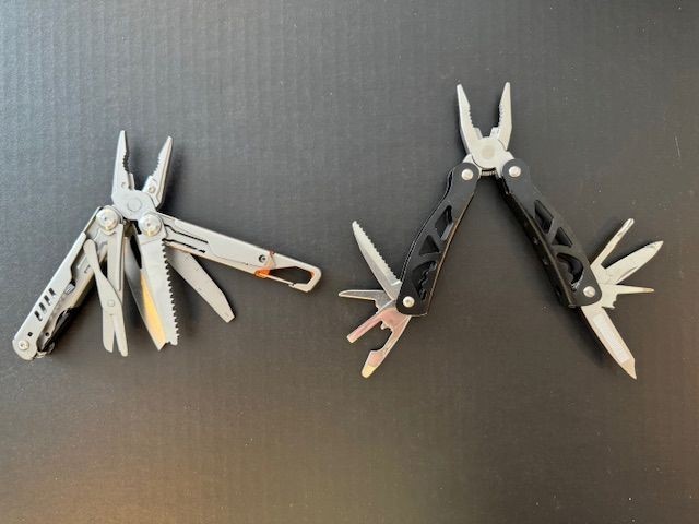(2) Generic Multitools Pliers Pro Multi Tool Foldable Pliers