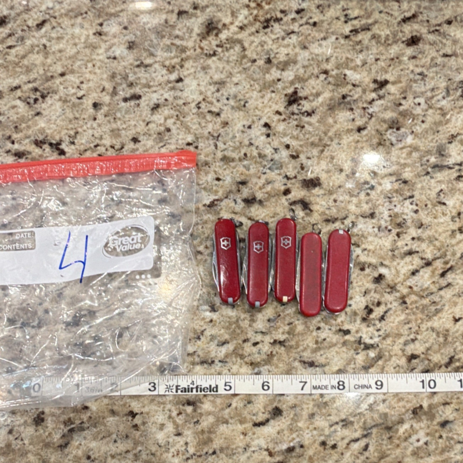 Victorinox Multi-Tool Red Stainless Steel Knife Scissors File