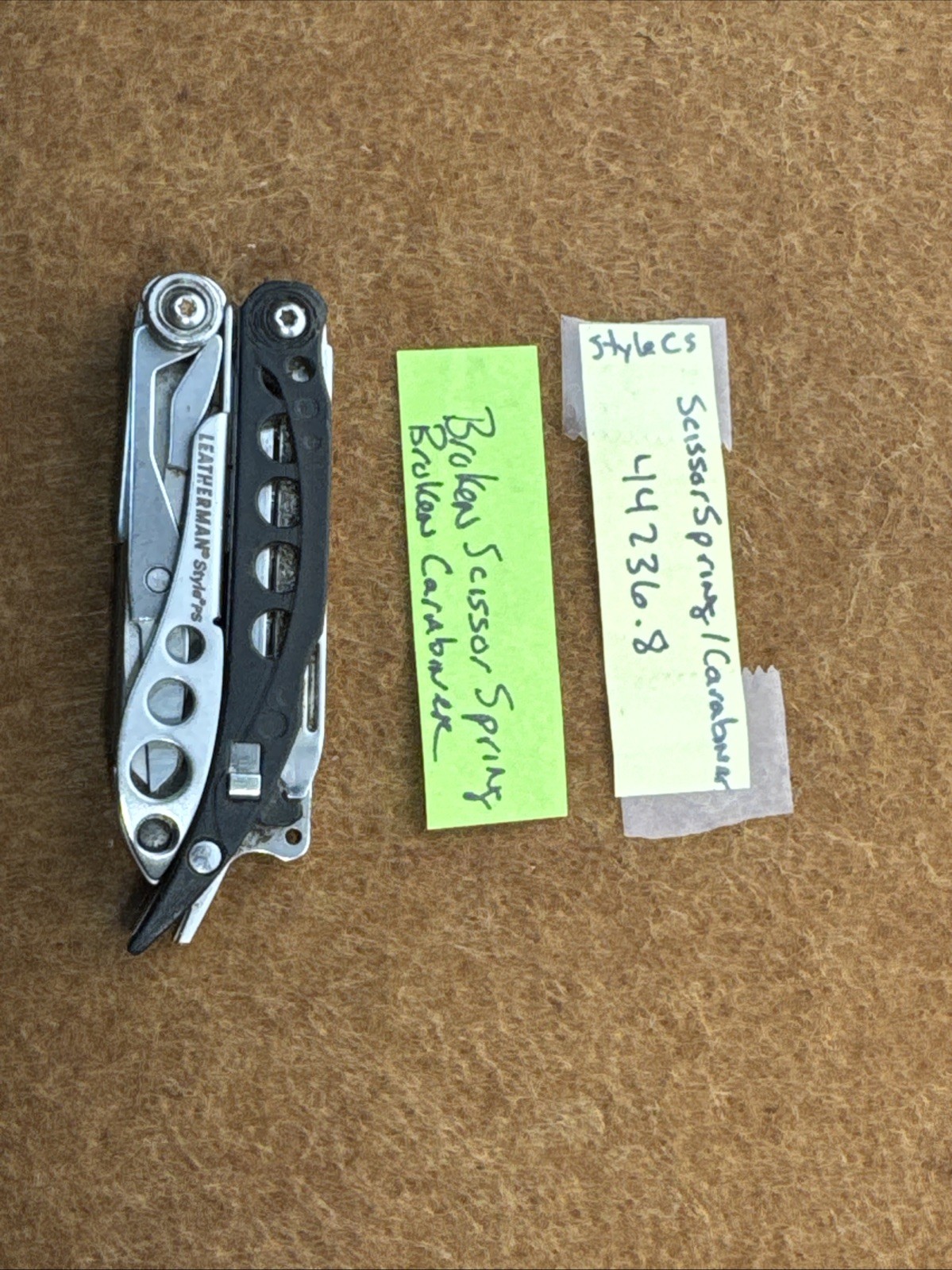 Leatherman Style PS Stainless Steel Multi Tool – Parts/Repair 44236.8