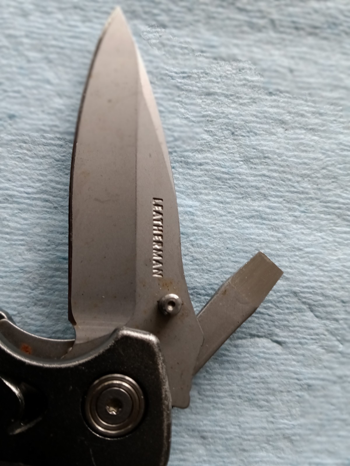 Leatherman C308 Multi-tool Knife Flathead Phillips Carabeaner Used Good