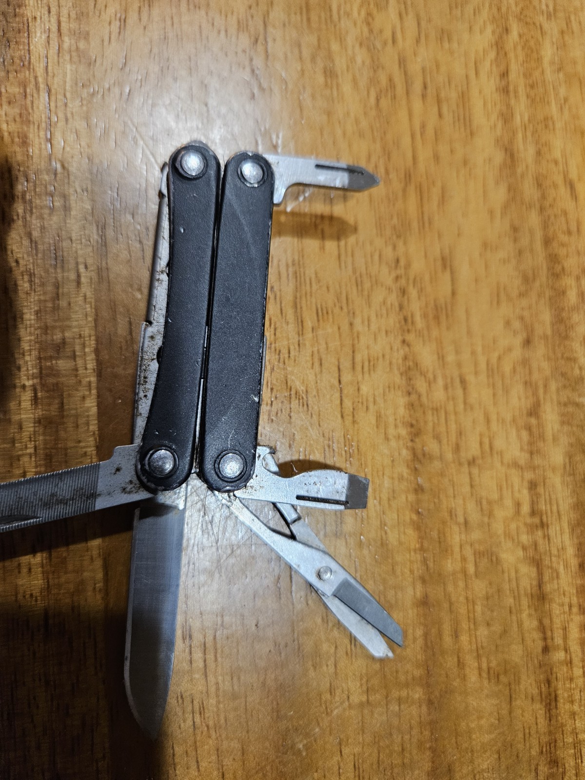 Leatherman Squirt Ps4 Black Broken Scissor Spring