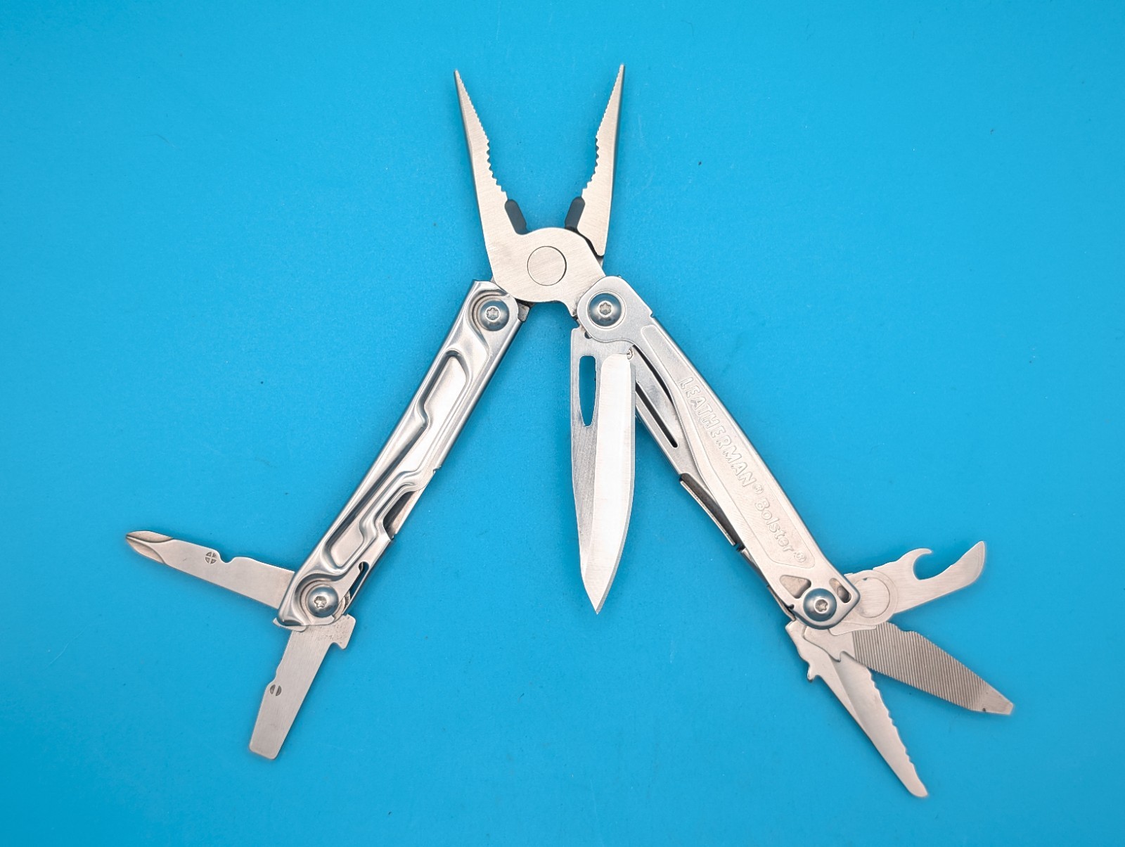 Leatherman Bolster 13 Tool Stainless Steel Multi-Tool!