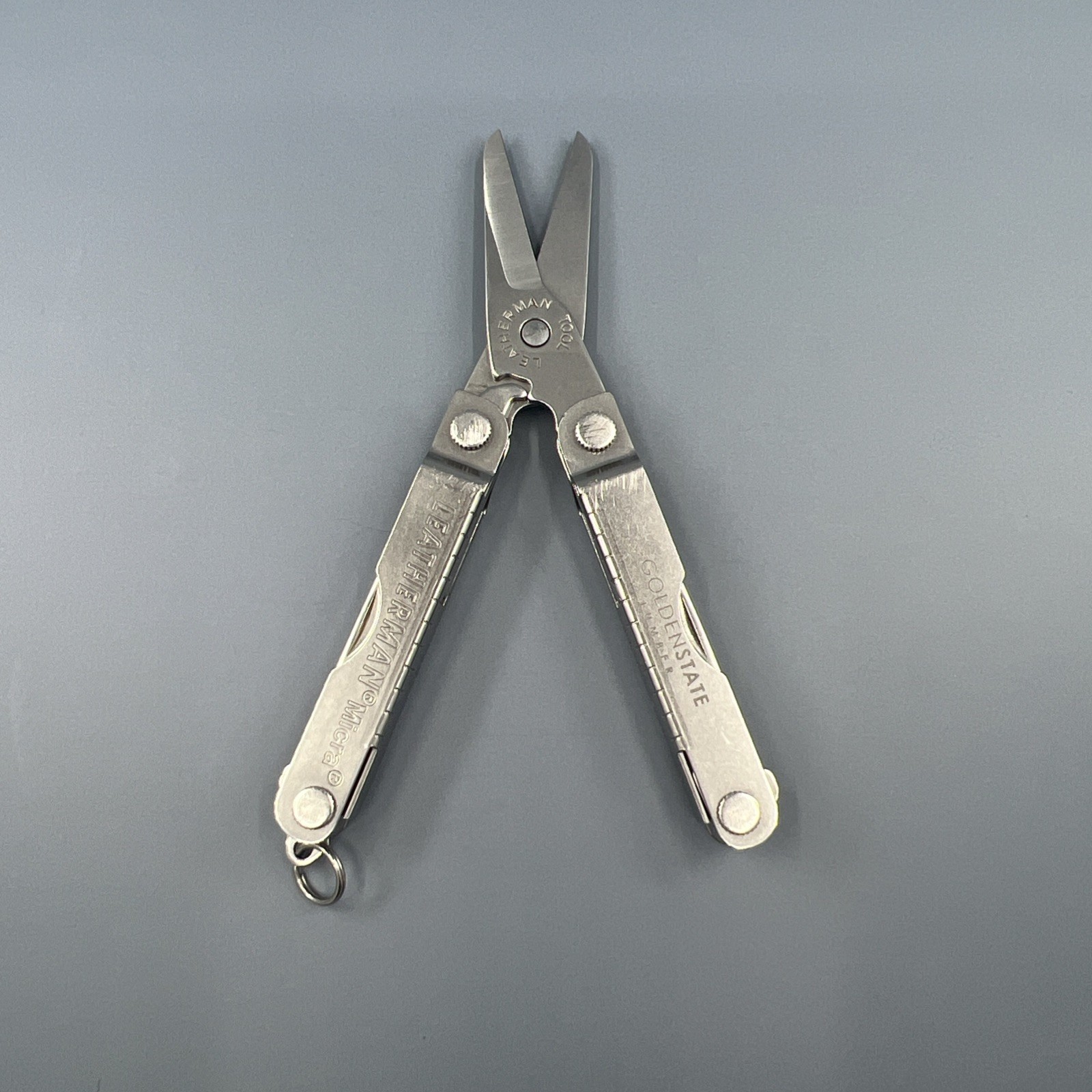 Leatherman Micra Multi-Tool – Stainless Steel – Golden State Lumber Engraving