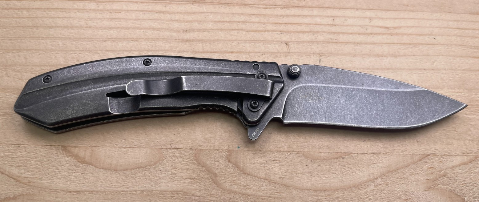 Kershaw 1306BW Filter KAI Patented 3Cr13 SpeedSafe A/O Folding Pocket Knife