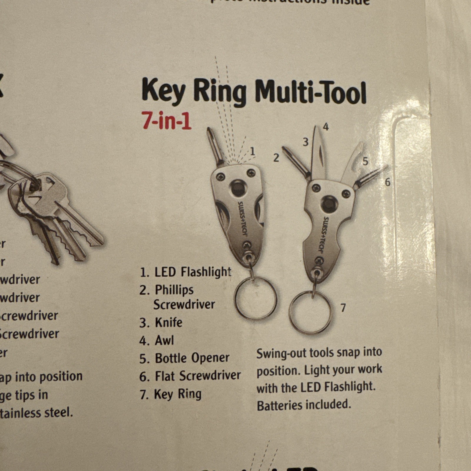 Swiss +Tech micro-tools Five Piece Set