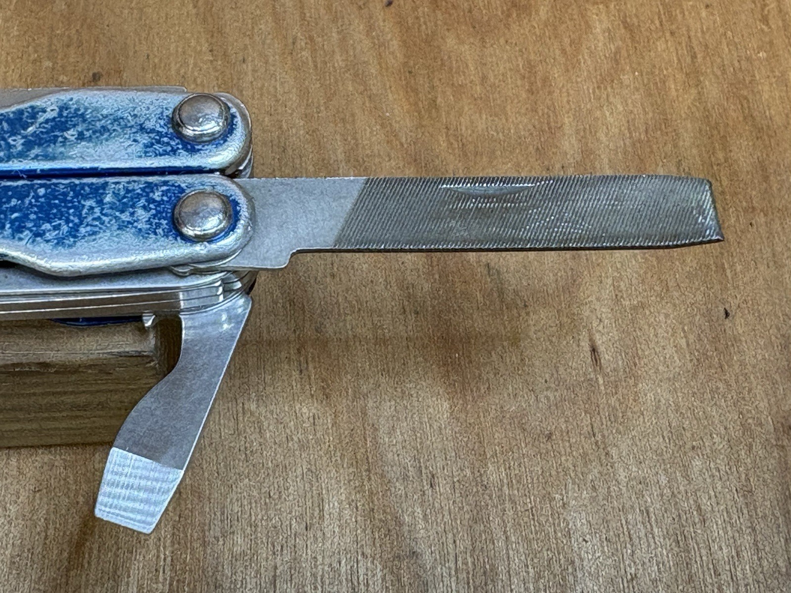 Leatherman Squirt P4 Blue Plier Multi-Tool Key Ring USA Retired GREAT!