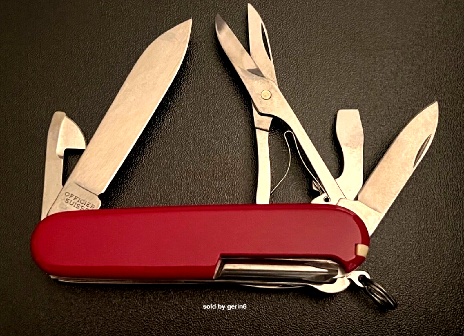 Swiss Army Original Knife Red Super Tinker Victorinox 1.4703-033-X1, New In Box