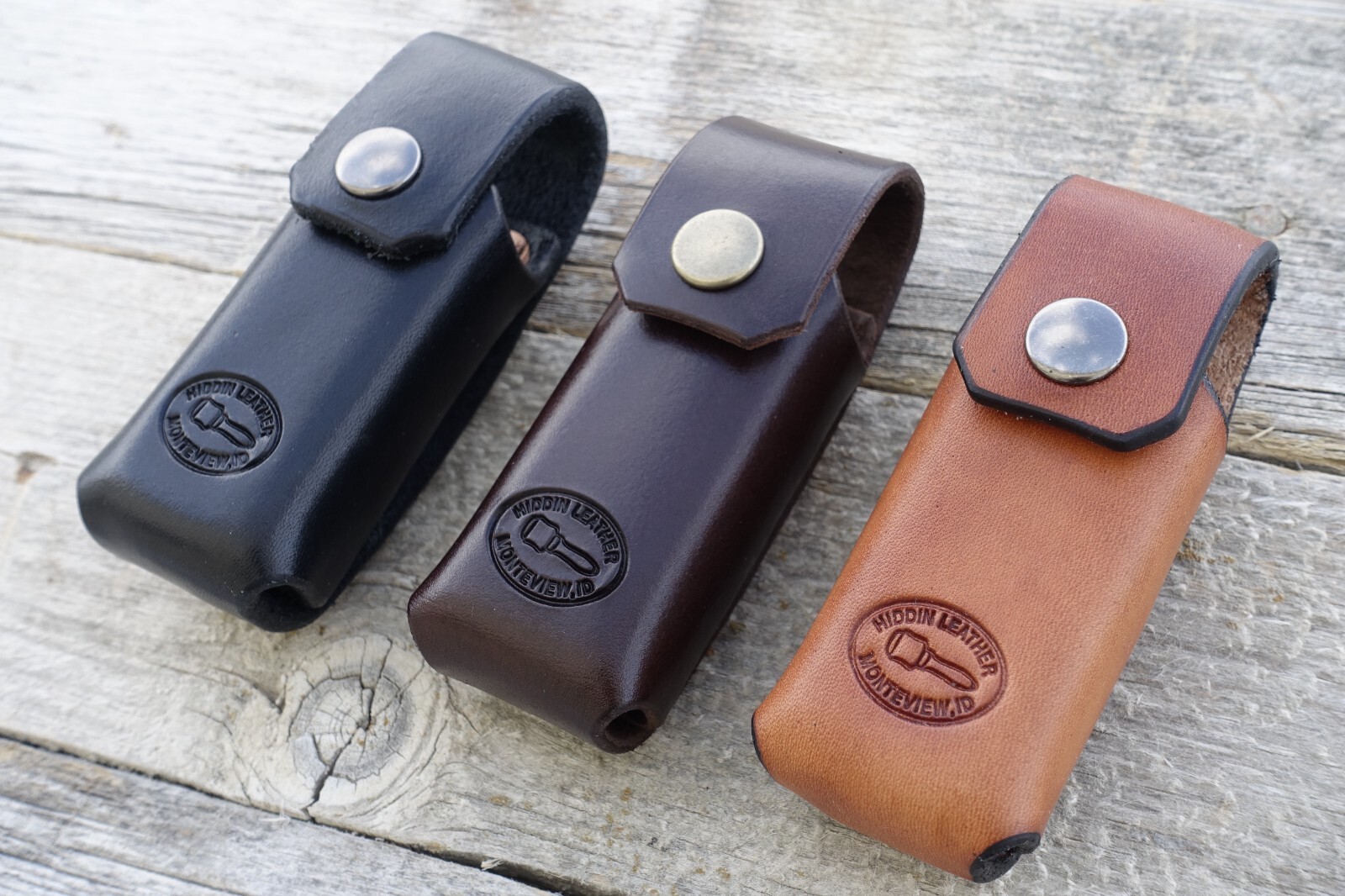 Leather Belt Sheath for Victorinox Swiss Champ Knife