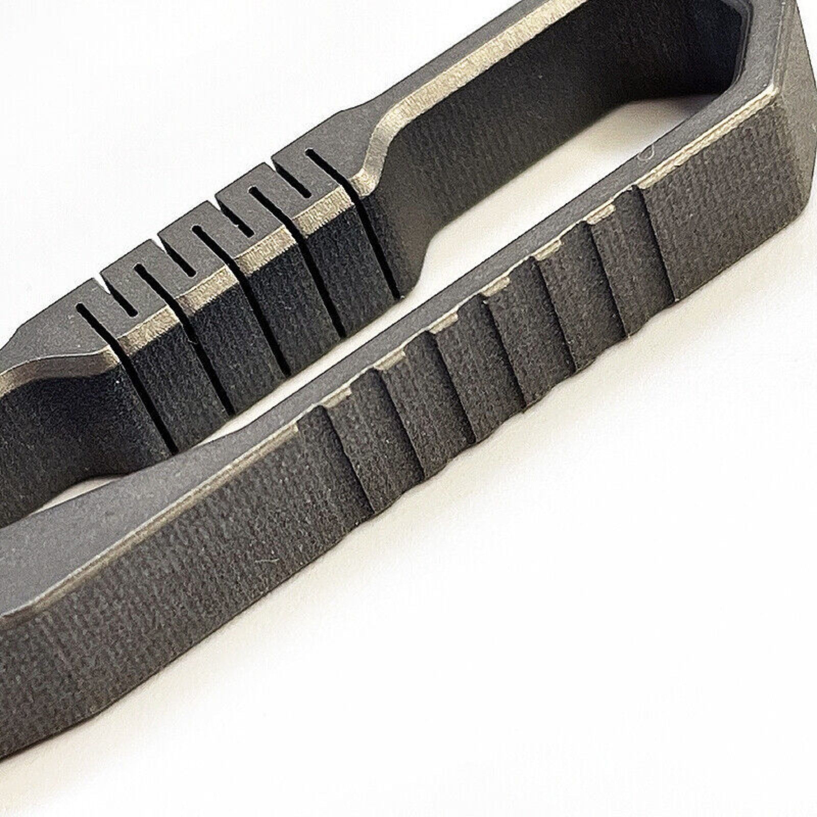 Titanium Alloy Keychain Quick Buckle Detach Belt Waist Hanging EDC Key Ring Tool