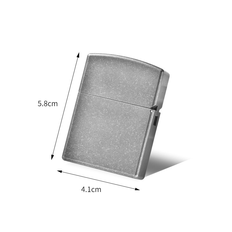 EDC Titanium Alloy Square Box Large Hinge Thick Shell Windproof Portable Tools