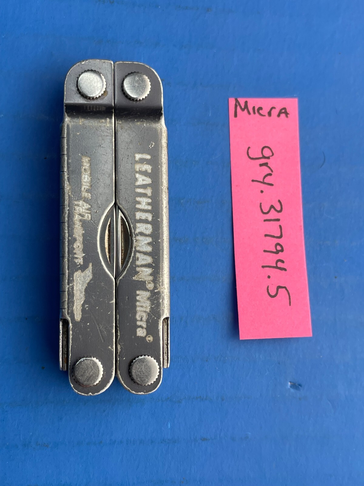Leatherman Micra 10 in 1 Multitool Anodized Aluminum – Gray