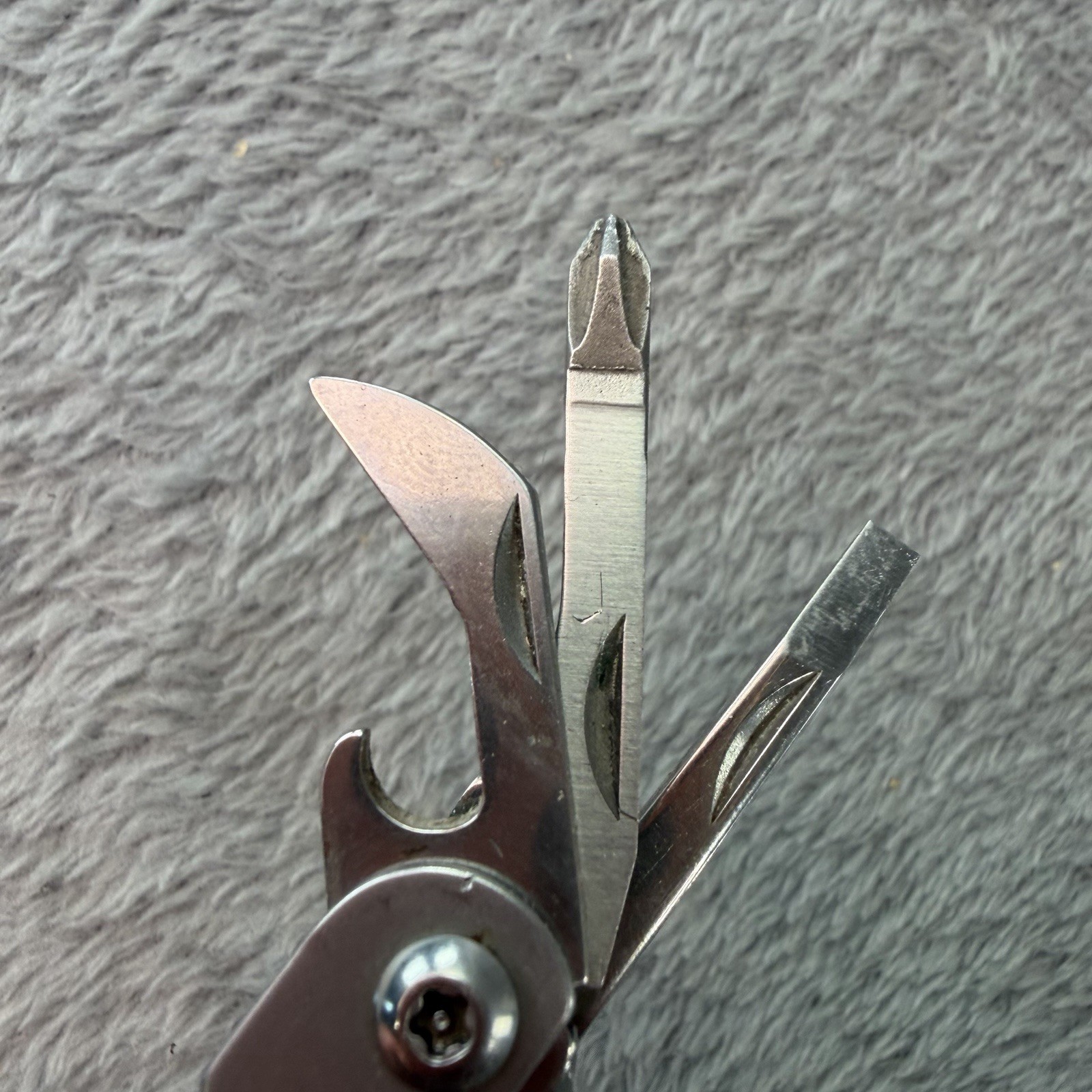Vtg Leatherman Sideclip 0298 1998 Early Production “Heatex” Multitool EXC B550