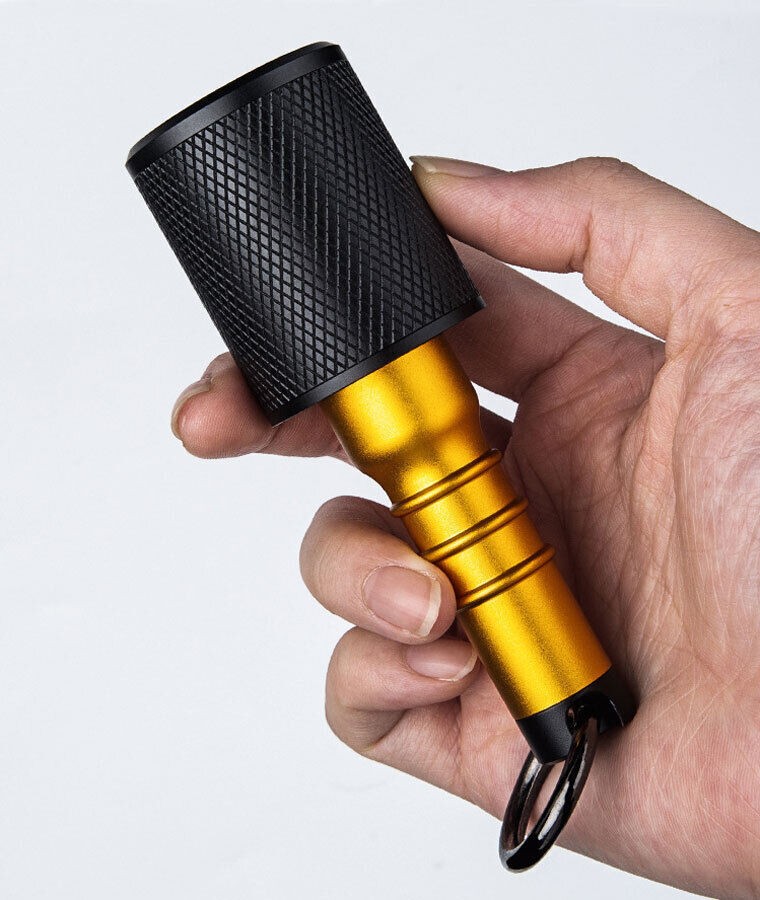 Aluminium Alloy Waterproof Box Sealed Container Outdoor Pendant EDC Keychain