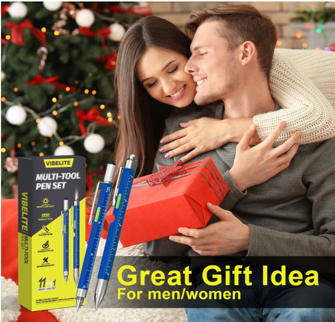 Gadget multifunción con LED, regalo perfecto para hombres y adolescentes.