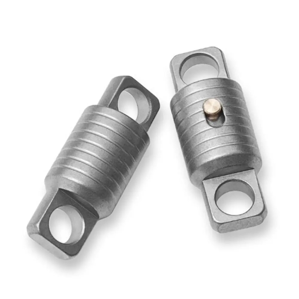 Portable Titanium Alloy Ultralight EDC Keychain Accessories Car Key Ring Outdoor