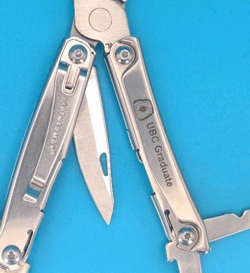 Leatherman Rev 3.8″ Multi-Tool, Stainless! *UBC GRADUATE*