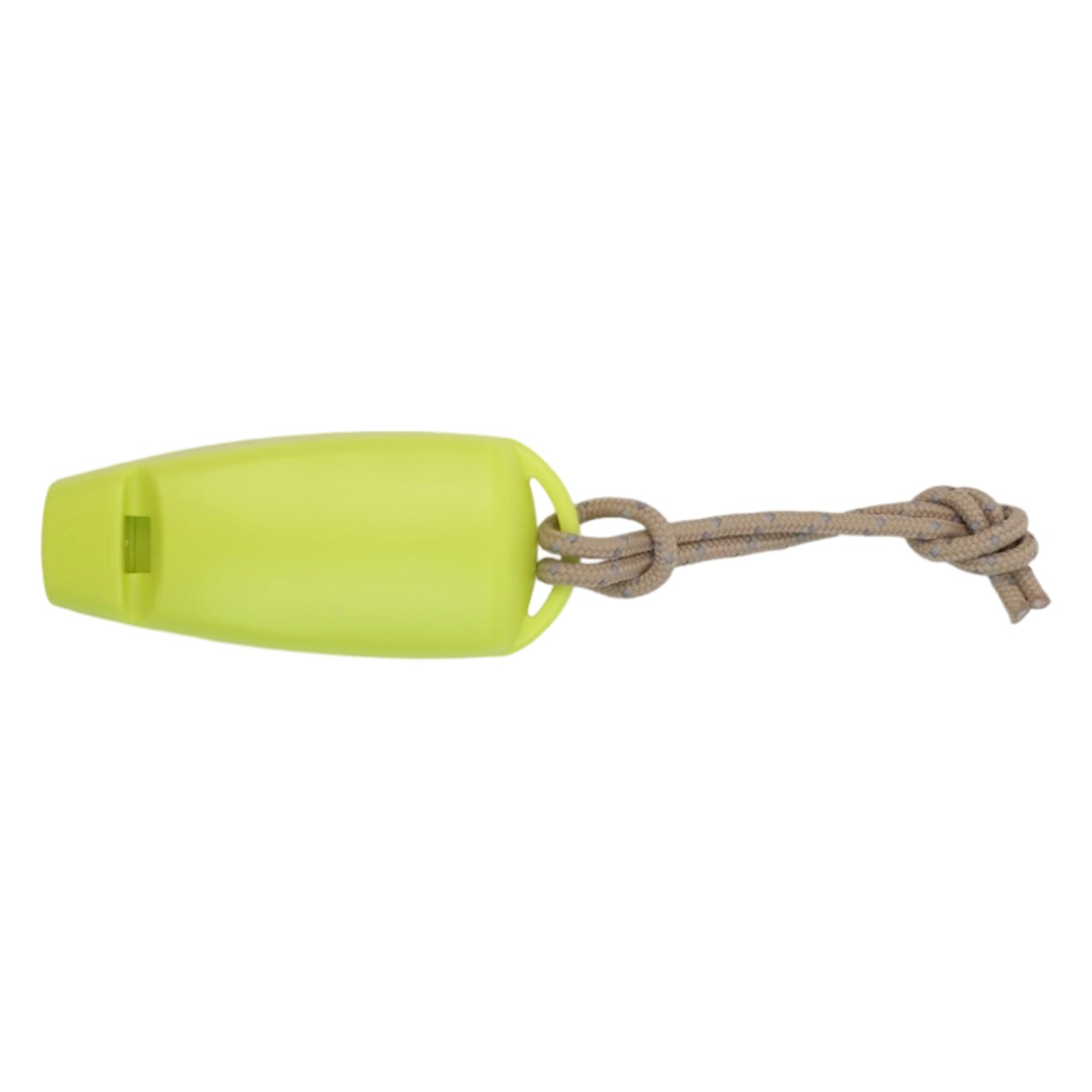 Hiking Accessory Lightweight PP Whistle with Convenient Rope Attachment