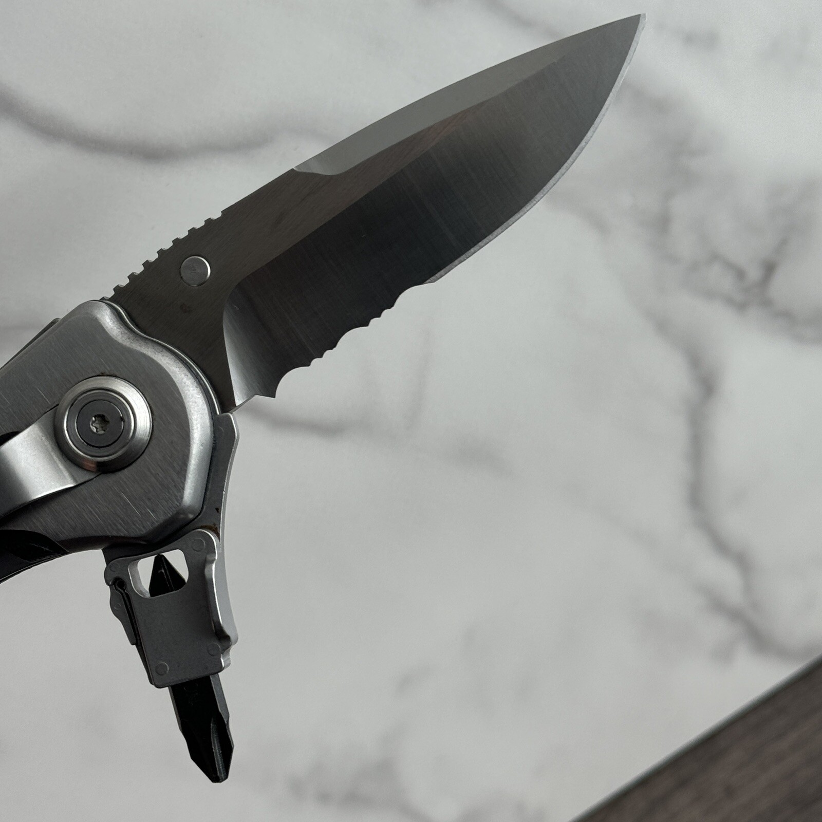 Leatherman K503X Multitool (Similar to K500X K502X K-Series). Combo 154CM Blade