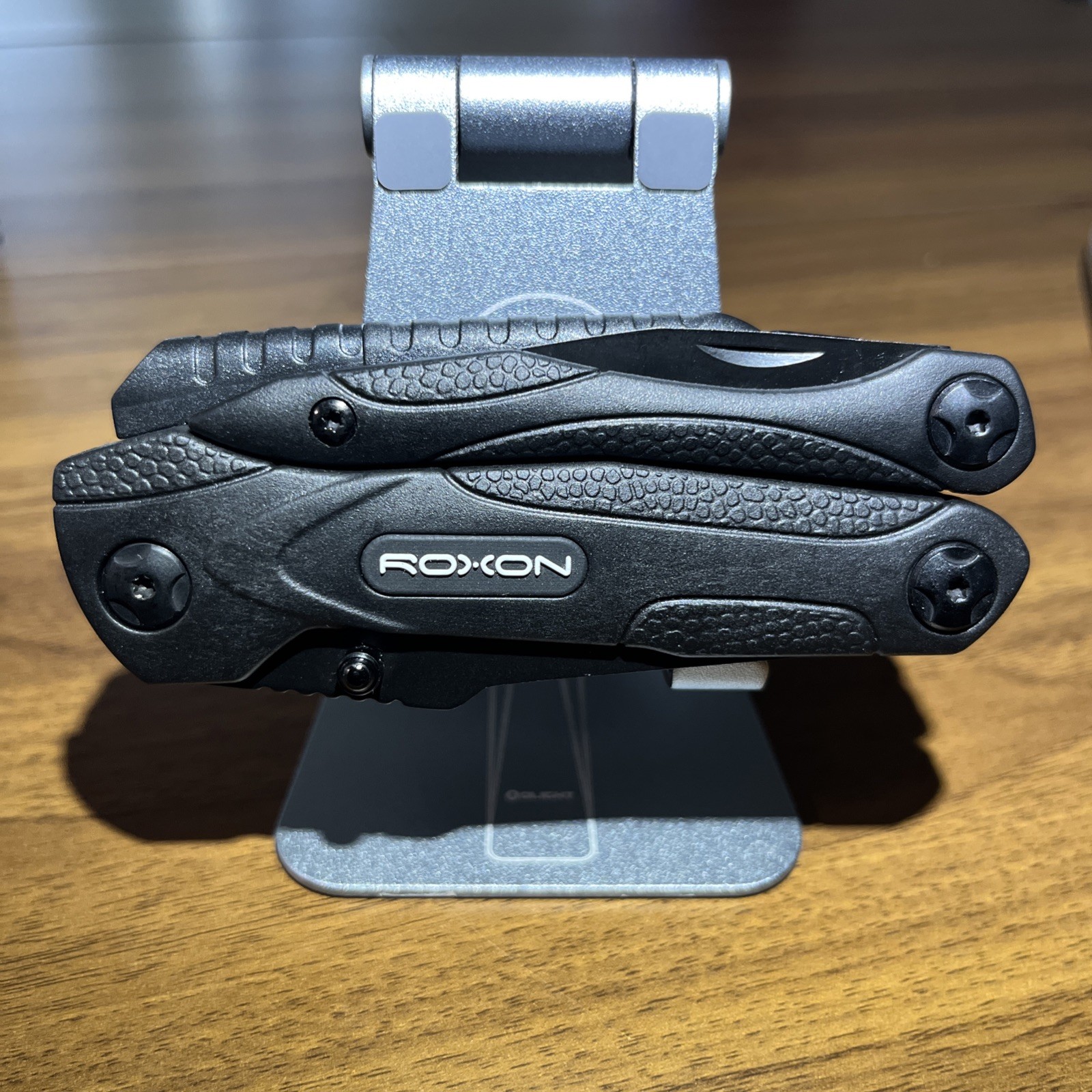 ROXON SPARK Black Multitool 14 In 1 Pliers Wire Cutter Knife Saw