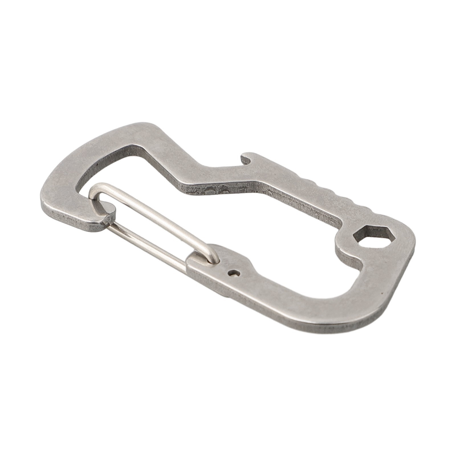 Lightweight Factory Carabiner Bottle Opener 1 Pc 3.3*6.8cm Inner Hexagonal