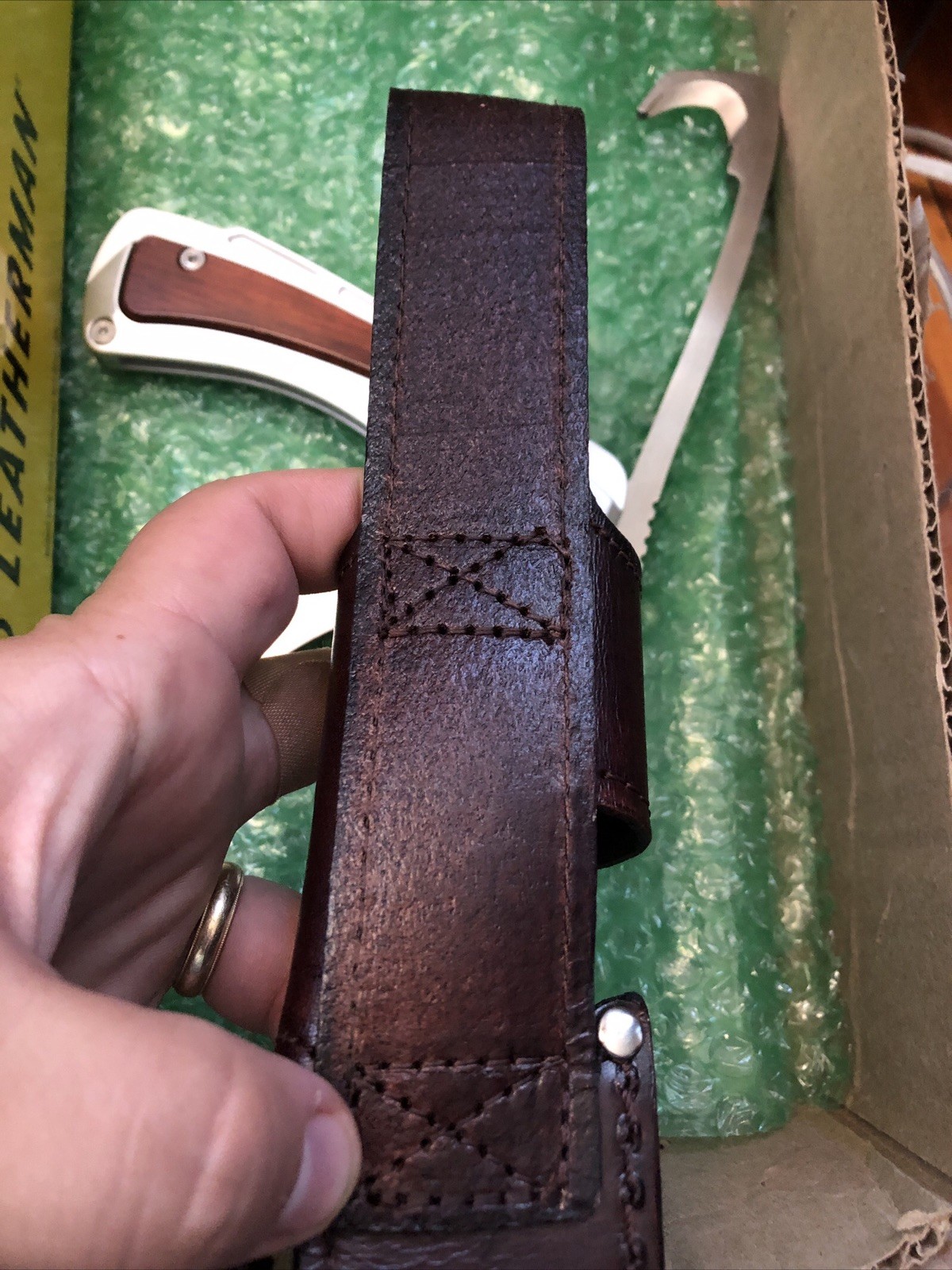 Leatherman STEENS Hunting Knife, New/Never Used With Box DISCONTINUED RARE