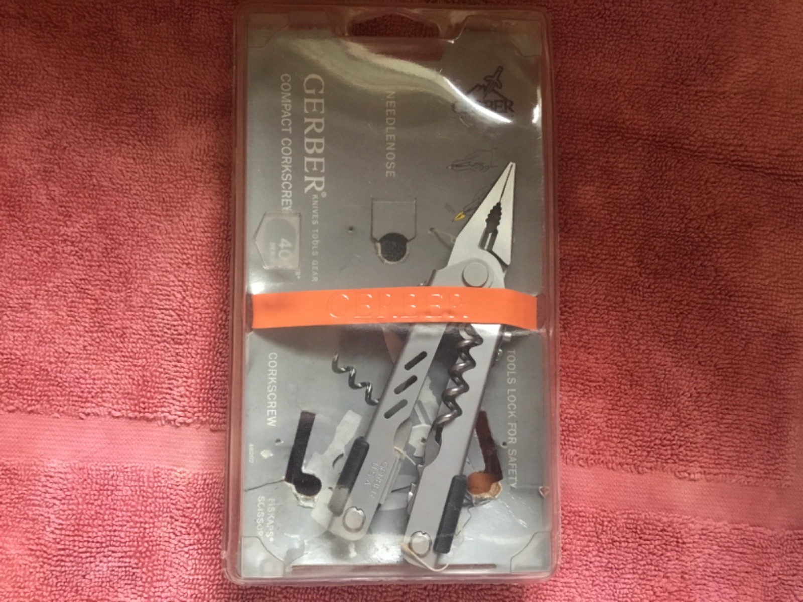 Gerber Multi Tool Corkscrew Wire Cutter Knife Crimper Bottle Screwdriver Scissor