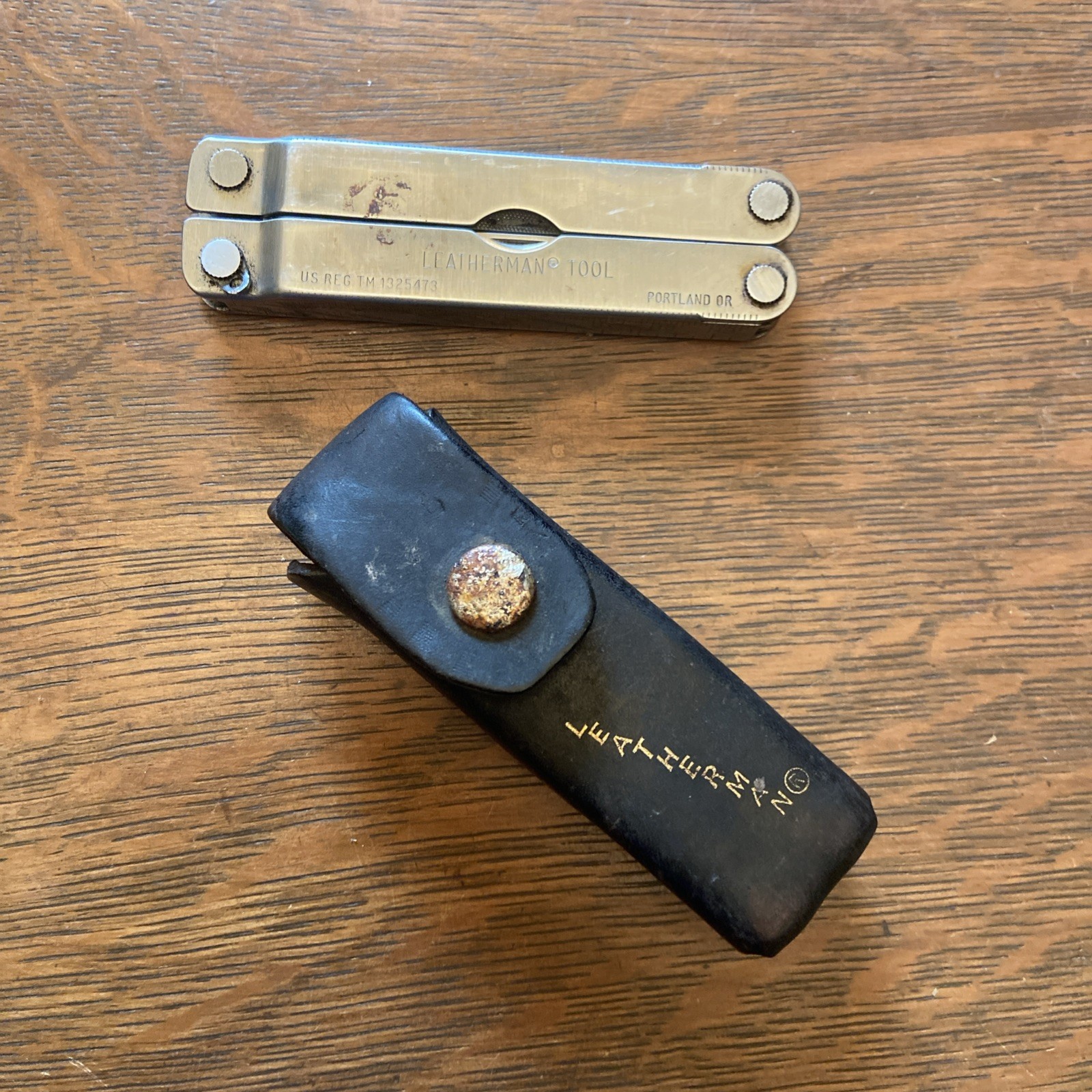 Vintage LEATHERMAN Tool Multi-Tool w/Original Leather Case 0794 1994