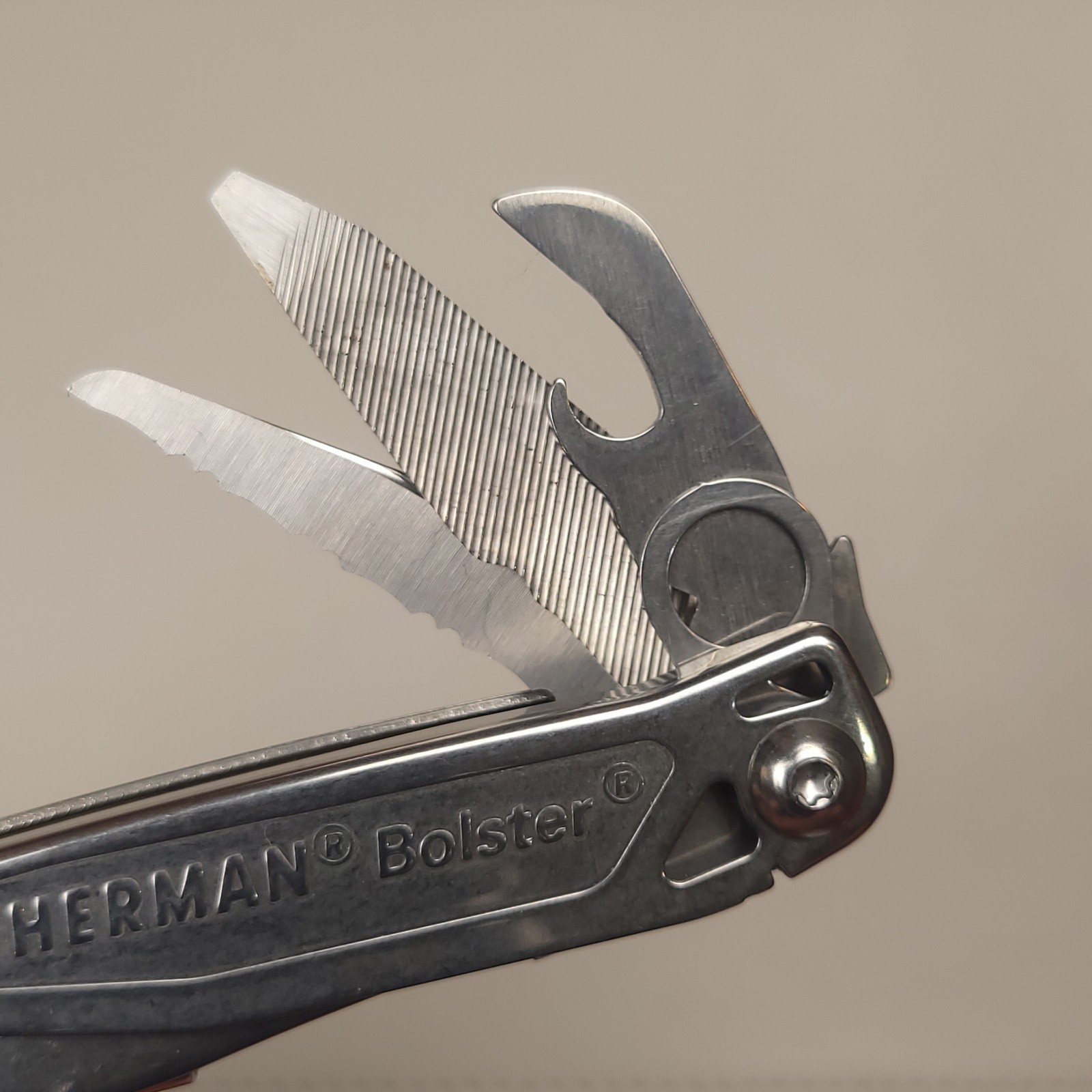 Leatherman Bolster Multi-Tool Knife Pliers Excellent Condition