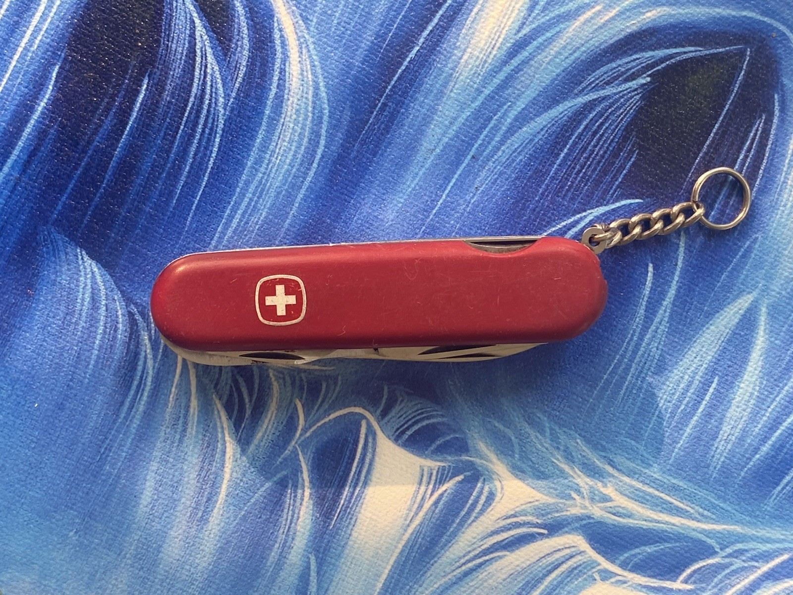 Original 1978 SWISS ARMY KNIFE HANDYMAN by WENGER DELEMONT SWITZERLAND FREE SHIP