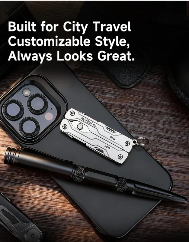 NEW Mini Multitool Portable Folding Multi Tool Compact Handheld Functional EDC