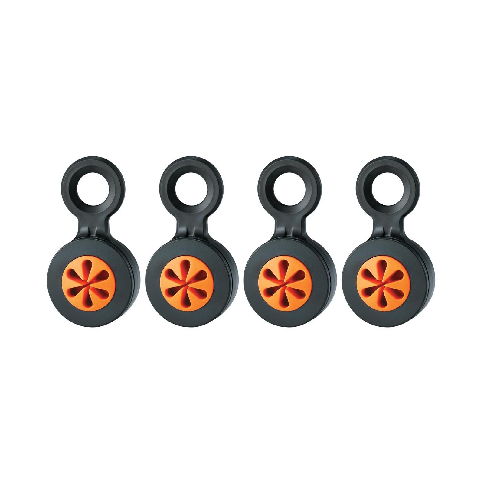 4 Pack Hand Tool Attachment Slips Connects to Tool Lanyards Large Black