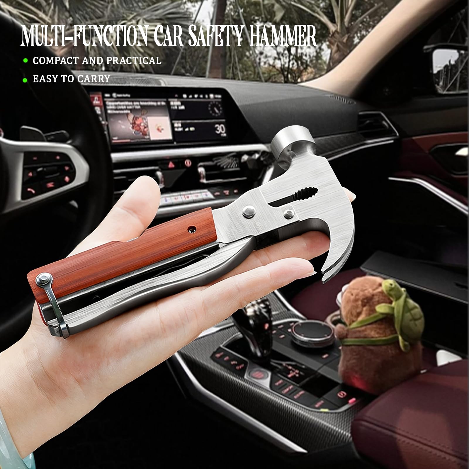 Multi Tool Hammer, Multi Tool Hammer for Manner, 16-in-1 Multi Tool Mini Hamme…