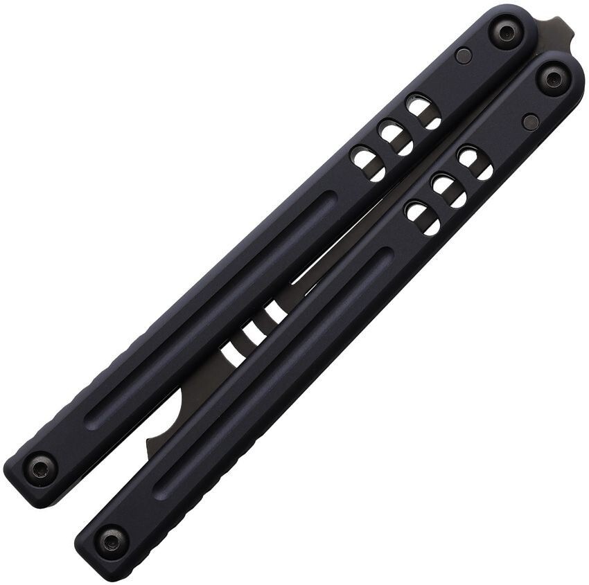Squid Industries Mako V5 Inked Unsharpened Training Blade Bottle Opener Jimping