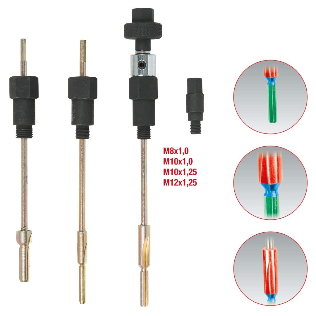 152.1120 Master 3-in-1 Glow Plug Reamer Set, 9pc
