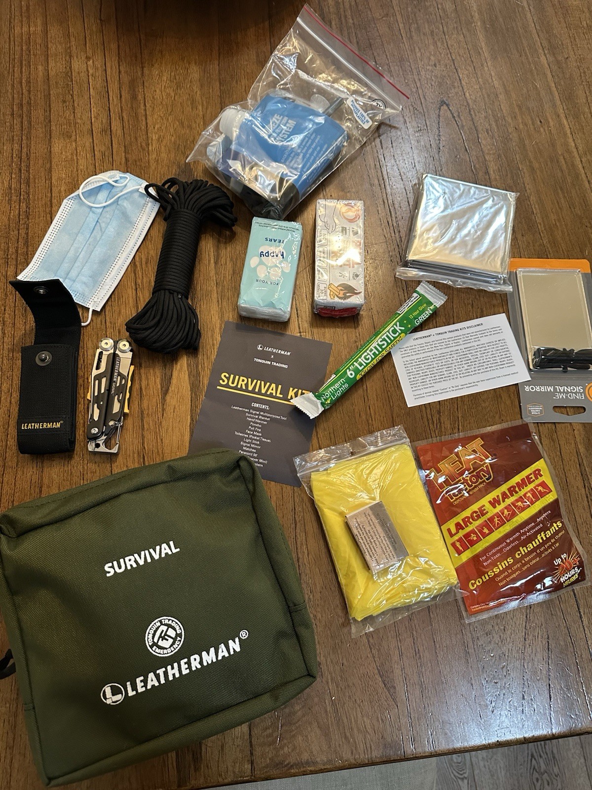 Leatherman X Tonquin Trading Survival Kit w/ Insert and Signal, Limited Edition